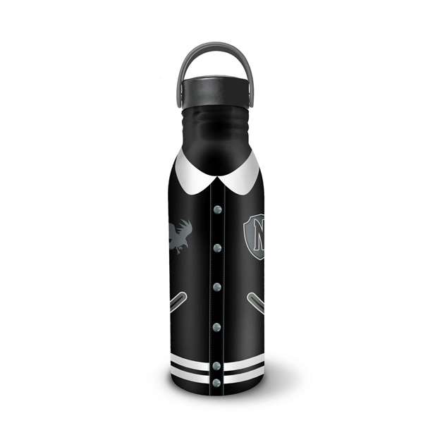 KARACTERMANIA Botella Varsity Miércoles en Negro