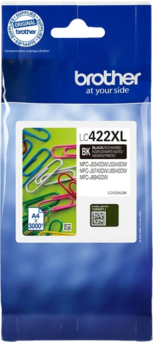 Brother LC422XLBK Cartucho de Tinta Negro XL
