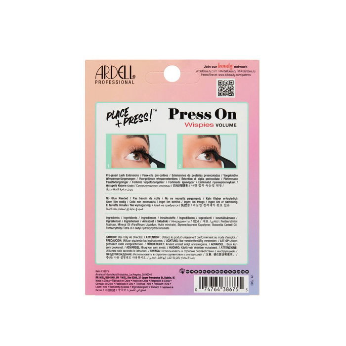 Ardell Press On Pestañas Postizas Underlash Wispies Volumen 30 Unidades