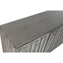 DKD Home Decor Buffet de Mango y Metal Blanco Desgastado 180x39,5x80