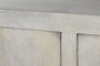 DKD Home Decor Buffet de Mango y Metal Blanco Desgastado 180x39,5x80