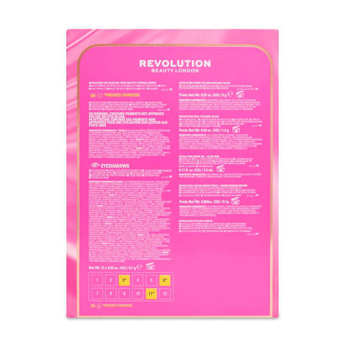 Revolution Make Up Smokey Sugar Eye Kit de 6 piezas Revolution Make Up Smokey Sugar Eye Kit de 6 piezas