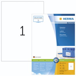 HERMA Etiquetas Premium A4 Blanco 210x297 mm 100 Unidades