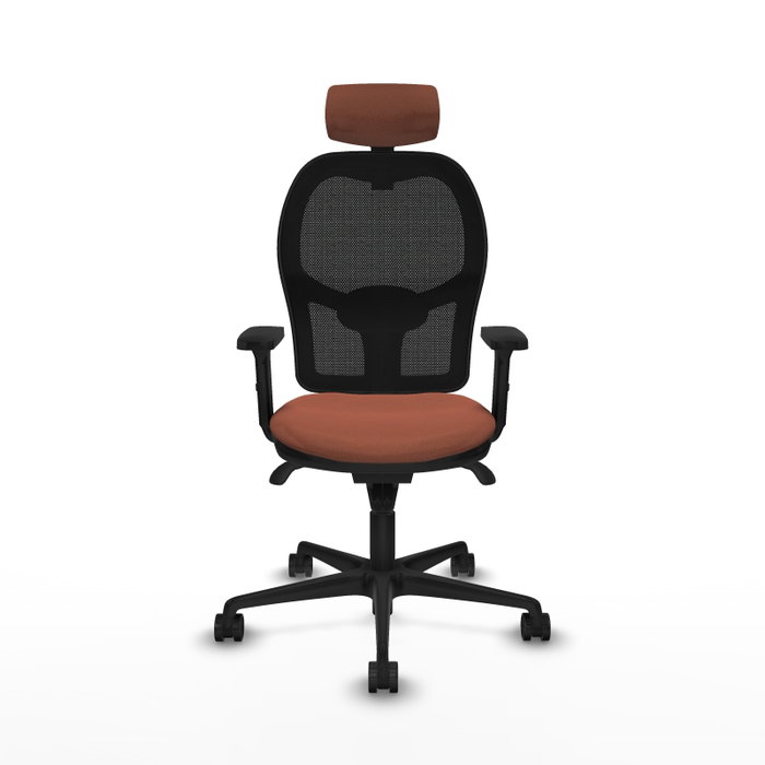 PIQUERAS Y CRESPO Silla de oficina Jorquera Marrón/Negro PIQUERAS Y CRESPO Silla de oficina Jorquera Marrón/Negro