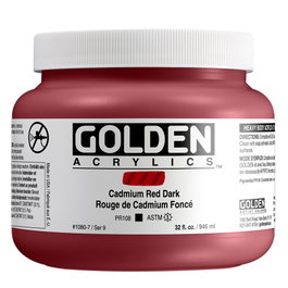Golden Heavy Body Rojo Cadmio Oscuro 946 ml