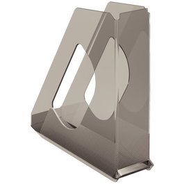 Revistero Plastico Esselte Europost 72Mm Transparente Fume (Set de 10)