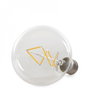 Bombilla LED Filamento E27 4W 288Lm 2000K G95 40.000H HO-LF-G95FI-E27-6WWW