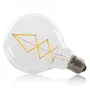 Bombilla LED E27 4W 288Lm 2000K Filamento G95 40.000H HO-LF-G95FI-E27-6WWW