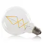 Bombilla LED E27 4W 288Lm 2000K Filamento G95 40.000H HO-LF-G95FI-E27-6WWW
