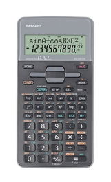 Calculadora Cientifica Sharp 10 Digitos El-531Th Gris (2 Líneas)