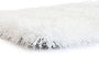 DKD Home Decor Alfombra de Poliéster y Seda Brillante Marfil 60x90x8 cm