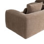 Sofá Chaise Longue Izquierda Beige 307 X 202 X 81 cm