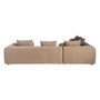 Sofá Chaise Longue Izquierda Beige 307 X 202 X 81 cm