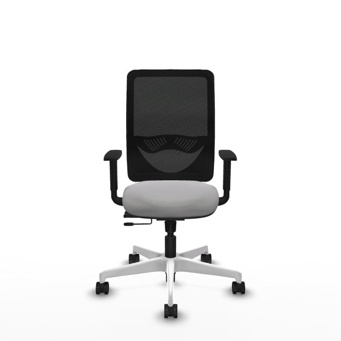 PIQUERAS Y CRESPO Silla de oficina Zulema con mecanismo Sincro/Traslack, Gris claro y Negro PIQUERAS Y CRESPO Silla de oficina Zulema con mecanismo Sincro/Traslack, Gris claro y Negro