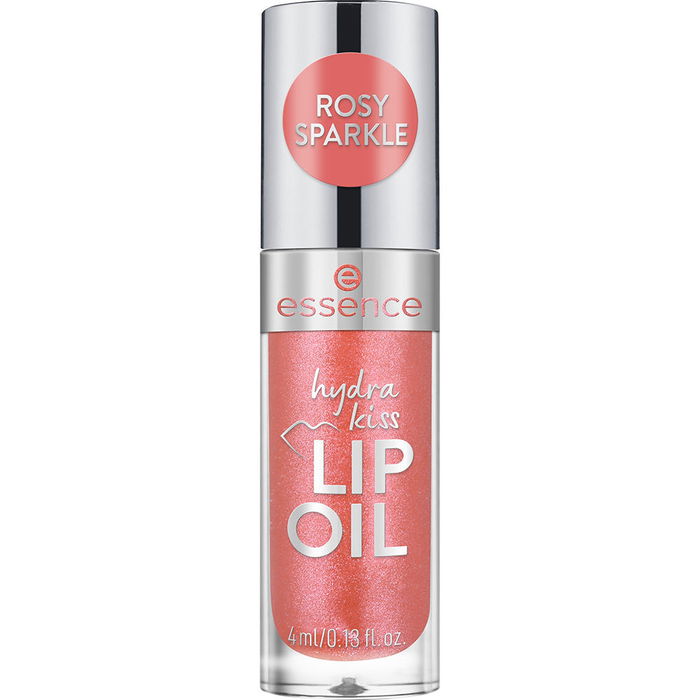 Essence HYDRA KISS Aceite de Labios #11 Rosy Sparkle 4 ml | Brillo Hidratante con Ácido Hialurónico, Aceite de Jojoba y Vitamina E Essence HYDRA KISS Aceite de Labios #11 Rosy Sparkle 4 ml | Brillo Hidratante con Ácido Hialurónico, Aceite de Jojoba y Vitamina E