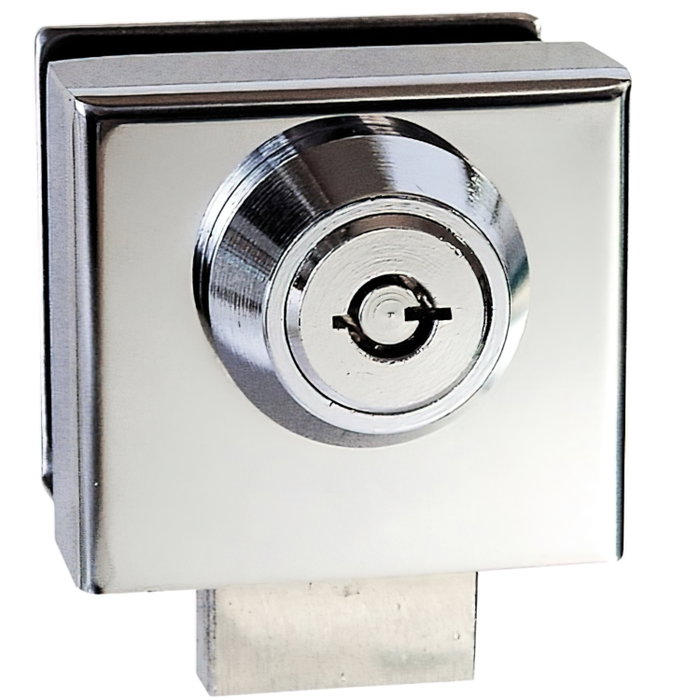 WOLFPACK LINEA PROFESIONAL Cerradura CBM 2003 para Puerta de Cristal con Llave Tubular