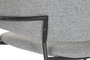DKD Home Decor Silla de Poliester y Metal Gris Claro