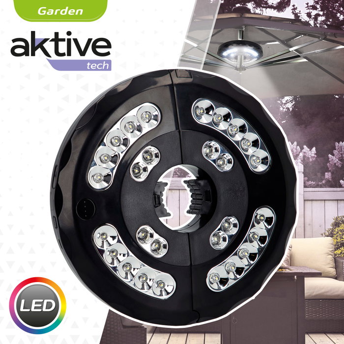 AKTIVE Lámpara para Parasol LED