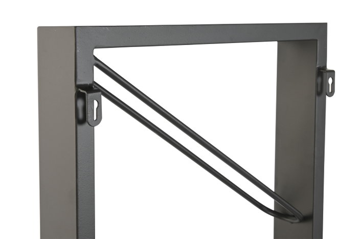 DKD Home Decor Botellero Loft Negro (2 Unidades) DKD Home Decor Botellero Loft Negro (2 Unidades)