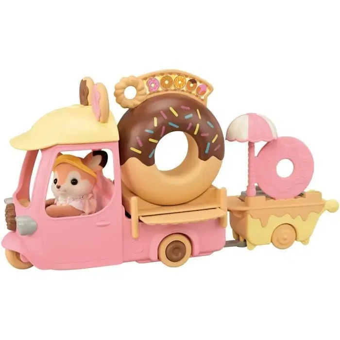 Sylvanian Families El Carrito de Donuts 5808 - Juguete de Colección para Niños Sylvanian Families El Carrito de Donuts 5808 - Juguete de Colección para Niños