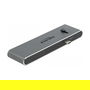 DeLOCK Dockingstation Dual USB Type-C con HDMI, USB 3.2, Lector de Tarjetas SD y Power Delivery 3.0 para PC Portátil - Estación de Acoplamiento