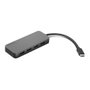 Lenovo 4X90X21427 Hub USB-C a 4 Puertos USB Gris