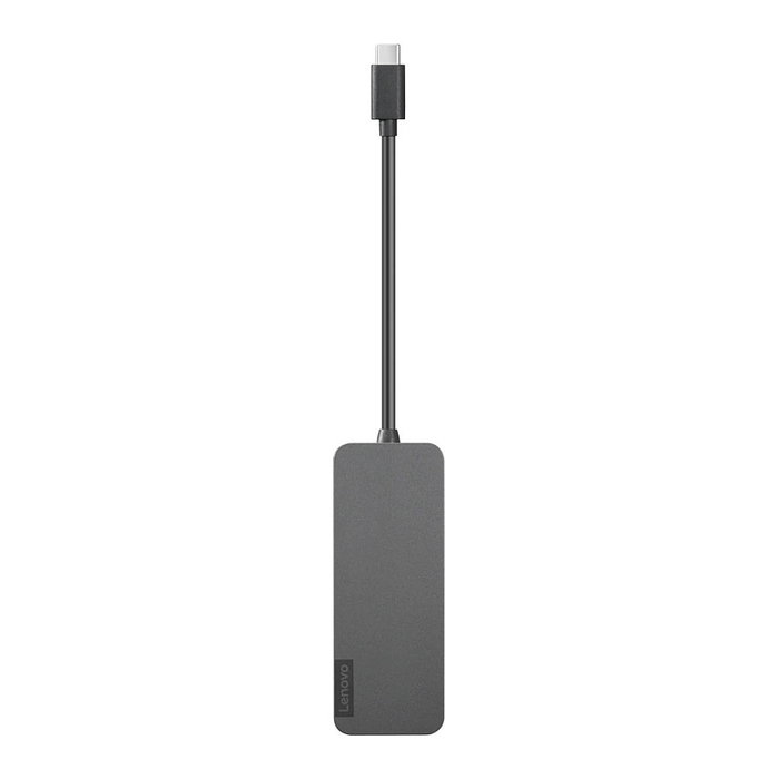 Lenovo 4X90X21427 Hub USB-C a 4 Puertos USB Gris
