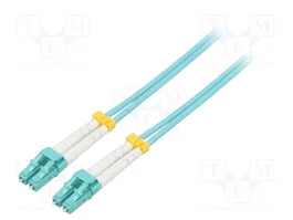 GOOBAY Latiguillo de fibra óptica OM3 LC/UPC Duplex 15m