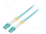 GOOBAY Latiguillo de fibra óptica OM3 LC/UPC Duplex 15m