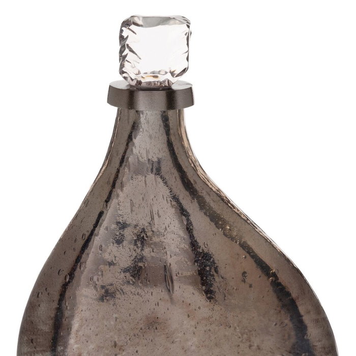 Ixia Botella Decorativa Plata 23 x 9 x 43 cm