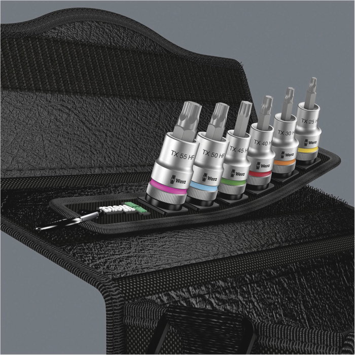 Wera Belt C 3 TORX HF Zyklop Juego de Puntas de Vaso con Función de Sujeción Wera Belt C 3 TORX HF Zyklop Juego de Puntas de Vaso con Función de Sujeción
