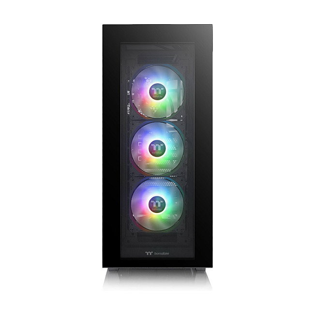 Thermaltake Divider 500 TG ARGB Black Midi Tower Negro ATX, micro ATX, Mini-ITX con ventana lateral y panel de vidrio templado