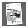 HP Láminas de plastificación Premium A4, 125 micras, perforadas
