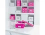 LEITZ Caja para Almacenamiento Click&Store Mediana Fucsia