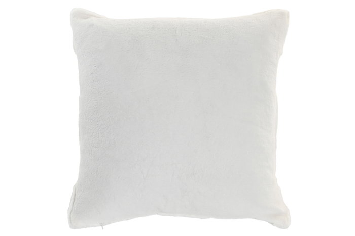 DKD Home Decor Cojín de Poliéster 45x45 cm Crudo (Pack de 2)
