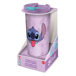 Stor Lilo & Stitch Termo de Viaje Acero Inoxidable Stitch Palms