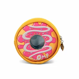 Oh My Pop Monedero Redondo Popnut Rosa 12x12x2cm