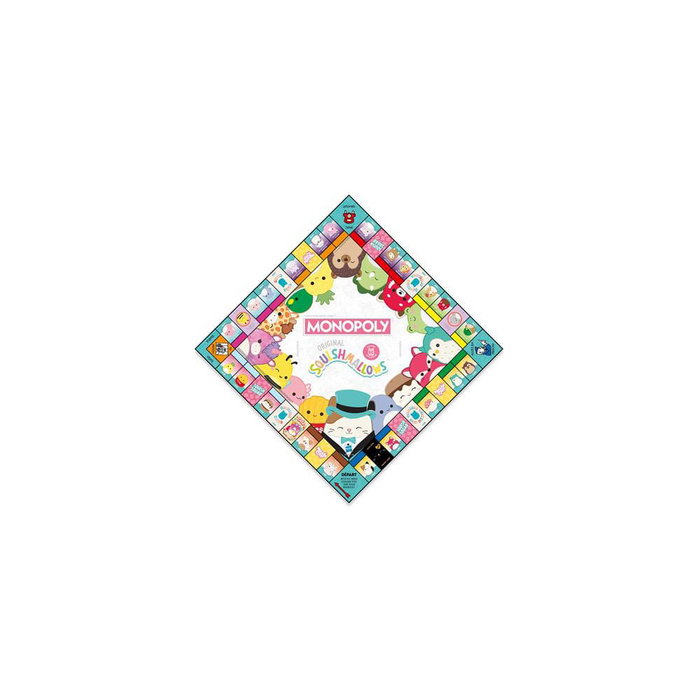 Winning Moves Monopoly Squishmallows Juego de mesa WIN1698138891204 Peluches