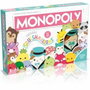 Winning Moves Monopoly Squishmallows Versión Francesa con Peluches