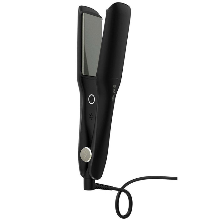 GHD max styler - Plancha de pelo profesional de placas anchas para cabello largo, grueso o rizado - Negro