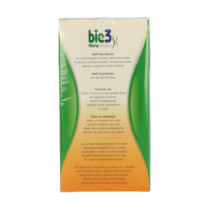 Bio3 Bie 3 Fibra y Frutas Soluble 24 unidades de 5g de cada una Bio3 Bie 3 Fibra y Frutas Soluble 24 unidades de 5g de cada una