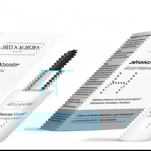 Bella Aurora Advanced Booster Ácido Hialurónico, Hidratación Intensa y Reparadora para la Piel, Mejora Elasticidad y Atenúa Arrugas Bella Aurora Advanced Booster Ácido Hialurónico, Hidratación Intensa y Reparadora para la Piel, Mejora Elasticidad y Atenúa Arrugas