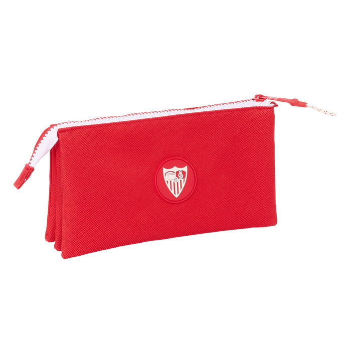 Safta Portatodo Triple Sevilla F.C. 22x12x3 cm Safta Portatodo Triple Sevilla F.C. 22x12x3 cm