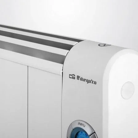 Orbegozo Emisor Térmico RRE 1010 B | 1000W | 6 Elementos | Cuerpo Aluminio | Real Warm Elements