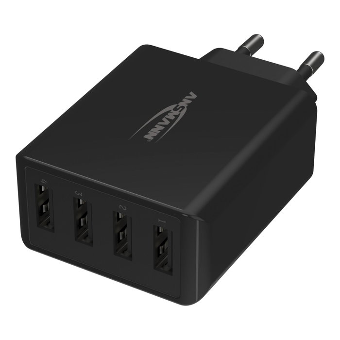 Ansmann Home Charger HC430 4xUSB 3000mA negro Ansmann Home Charger HC430 4xUSB 3000mA negro