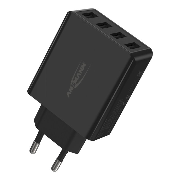 Ansmann Home Charger HC430 4xUSB 3000mA negro Ansmann Home Charger HC430 4xUSB 3000mA negro