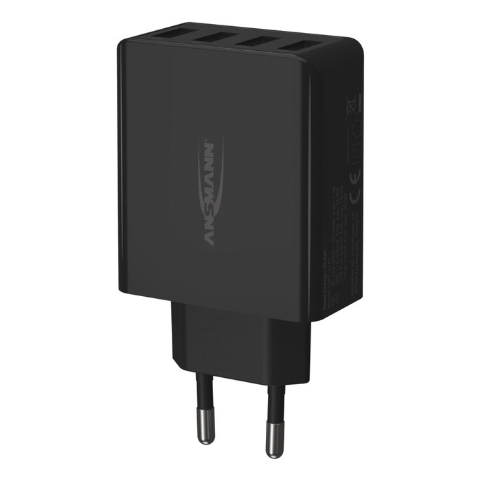 Ansmann Home Charger HC430 4xUSB 3000mA negro Ansmann Home Charger HC430 4xUSB 3000mA negro