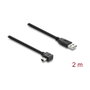 DeLOCK Cable USB 2.0 Tipo-A a Mini-B Angular 2 m