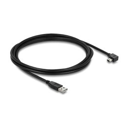 DeLOCK Cable USB 2.0 Tipo-A a Mini-B Angular 2 m