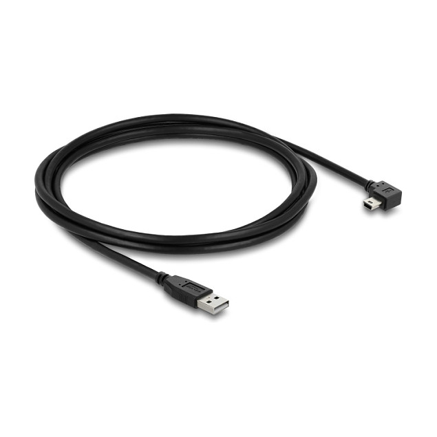 DeLOCK Cable USB 2.0 Tipo-A a Mini-B Angular 2 m DeLOCK Cable USB 2.0 Tipo-A a Mini-B Angular 2 m